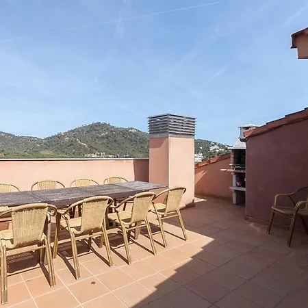 公寓 Lets Holidays Bright Duplex With Pool